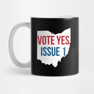 Vote Yes Issue 1 Mug